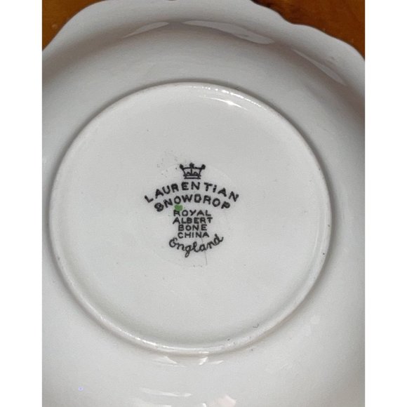 Royal Albert Laurentian Snowdrop Trinket Dish - Picture 4 of 4